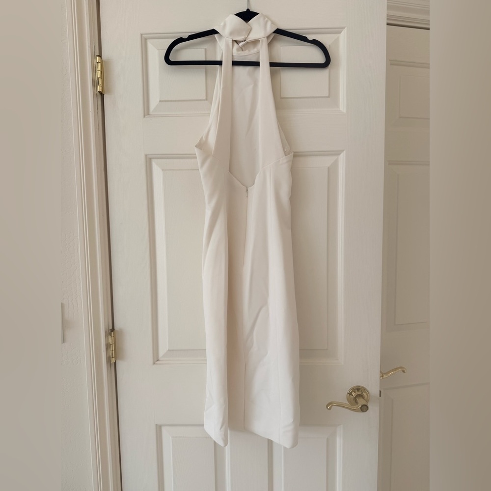 Jay Godfrey Soori Dress in Light Ivory - Picture 4 of 12